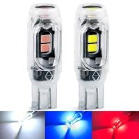 ราคา 1ชิ้นหลอดไฟแฟลชไฟแฟลช Led เลนส์ W5W T10 WY5W 194กระพริบภายในแผ่นใบอนุญาตที่จอดรถไฟสัญญาณอ่านหนังสือ12V ไฟท้ายรถ (21845179904)