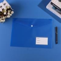 ราคา Student Folder For Home Transparent File Pouch For Office Transparent File Pouch For School Student Folder For Office Binder Envelopes With Button (20213753543)