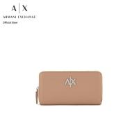 ราคา AX Armani Exchange กระเป๋าสตางค์ผู้หญิง รุ่น AX 948068 4R70079171 สีเบจ (21383280069)