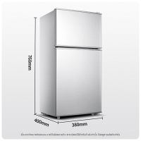 ราคา ตู้เย็น ตู้เย็น 2 ประตู ตู้เย็นราคาถูก ขนาด 120L เหมาะสำหรับใช้ในบ้านและสำนักงาน ตู้เย็นเล็กๆ ตู้เย็นมินิตู้เย็นลดราคา refrigerator ตู้เย็นเล็ก ประหยัดพลังงาน มี 3 ขนาด (21243525929)