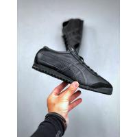 ราคา Onitsuka Tiger Mexico 66 Mens Womens All Black Sneakers (22164808493)
