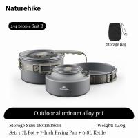 ราคา Naturehike ตั้งแคมป์ชุดเครื่องครัว ชุดอาหารค่ำ กาต้มน้ำทำอาหาร เดินทางบนโต๊ะอาหาร กลางแจ้งเดินป่าปิกนิกหม้อ (22035170663)