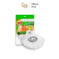 ราคา 3M Scotch Brite สก๊อตช์ ไบรต์ อะไหล่ผ้าม็อบไมโครไฟเบอร์ สำหรับถังปั่น (21892716215)