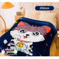 ราคา ผ้าห่ม ราคาส่ง ผ้าห่มขนมิ้ง ผ้าห่มเกาหลี หนา 2 ชั้น เนื้อผ้านุ่ม ผืนใหญ่ ขนาด 6 ฟุต 160 200 cm เย็บกุมขอบเรียบร้อย (17340703451)