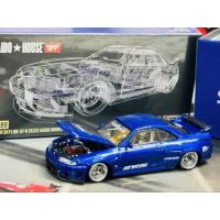 ราคา โมเดลรถยนต์ Kaido House NISSAN SKYLINE GT R R33 KAIDO WORKS V2 Modelcar รถเหล็ก รถของเล่น ของขวัญ ของสะสม (21593226271)