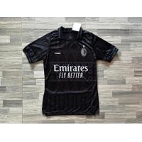 ราคา ใหม่ เสื้อฟุตบอล เอซีมิลานชุดสี่ Pleasure Black Beige ฤดูกาล 2024 25 Ac Milan X Pleasures Fourth Kit 2023 24 (21541941444)