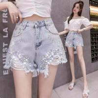 ราคา HOT14 กางเกงยีนส์ผู้หญิงขาสั้น แฟชั่นเกาหลี ฤดูร้อน เอวสูง การออกแบบอย่างมีสไตล์ กางเกงขาสั้นเดนิม (20916866554)