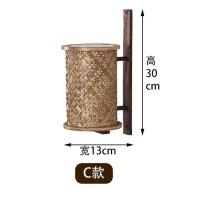 ราคา โคมไฟติดผนังไม้ไผ่ โคมไฟติดเสา โคมไฟแขวนผนัง โคมไฟวินเทจ ของตกแต่งโรงแรมทางเดิน ตกแต่งบ้าน แสงอ่อนสำหรับประดับบันได (21783566023)