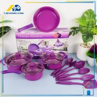 ราคา อุปกรณ์เครื่องครัวครบเซ็ต 13 ชิ้น ชุดเครื่องครัว หม้อ กระทะ CD G1 (20401634550)