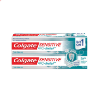 ราคา Exp 2026 ยาสีฟันคอลเกต เซนซิทีฟโปรรีลีฟ Colgate Sensitive Pro Relief 110g 2หลอด ยาสีฟันลดอาการเสียวฟัน คอลเดต (16278628376)