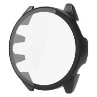 ราคา ตัวเรือน กระจก for Garmin Forerunner 165 music เคส คลุมทั้งหน้าจอ ฟิล์มกระจกนิรภัย PC for Garmin 165 เคส ฟิล์มกันรอย เคสกันรอยหน้าปัดนาฬิกา (21834570907)