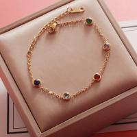 ราคา สร้อยข้อมือผญ24k กำไล ทอง 1 บาท แท้ กำไลมงคลนำโชค กำไลทองไม่ลอก กำไลคู่รักแฟน ข้อมือทองคำแท้ กระเป๋ากำมะหยี่ ของขวัญวันเกิด สร้อยข้อมือทองฝังพลอย สีสลับ แดง ขาว เขียวส่อง ความยาว 7 นิ้ว ชุบทอง งานสวย