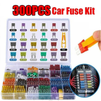 ราคา มาถึง 1 2 วัน ฟิวส์มาตรฐาน 300pcs 2A 40A แอมป์ ฟิวส์ ฟิวส์รถยนต์ ฟิวส์มอไซ ฟิวส์มอเตอร์ไซค์ Auto Fuse ฟิวส์ก้ามปู ฟิวส์ขนาดกลาง ฟิวส์สแตนดาร์ด Fuse Standard สายไฟ ขั้วไฟ ต่อสายไฟ ฟิวส์เครื่องจักร (216