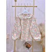 ราคา เสื้อแขนยาวคอบัวแต่งลูกไม้ทรงเกาหลี น่ารักมากๆผ้าคอตตอลญี่ปุ่น 100 49 (21930312529)