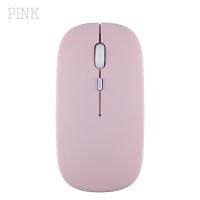 ราคา เมาส์ไร้เสียง ชาร์จได้ ไร้สาย มีแบ เม้าส์ Wireless Silent 2 4G เมาส์ Bluetooth Mouse (21853787278)