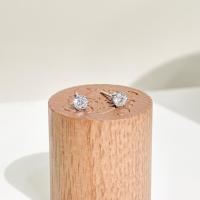 ราคา jpegshop stainless diamond earring 3 mm (22229183480)