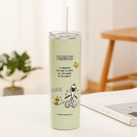 ราคา แก้วเก็บอุณหภูมิ เก็บได้ทั้ง ร้อนและเย็น สนูปปี้สินค้าลิขสิทธิ์แท้จากโรงงาน แก้วสนูปปี้ ฝาสไลด์ พร้อมหลอด ไร้รอยต่อ (21648308966)