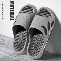 ราคา VASIBAEN รองเท้าแตะแบบหนีบอเนกประสงค์สำหรับผู้ชายใหม่รองเท้าแตะใส่เดินในบ้านทุกวันและห้องน้ำแฟชั่นกันลื่น (21573700115)