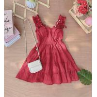 ราคา ชุดเดรสกระโปรงน่ารัก เดรสสีพาสเทล เดรสสั้นสีสดใส (21963413297)