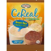 ราคา SUPER CEREAL ซุปเปอร์ ซีเรียล ธัญญาหารปรุงสำเร็จ 3 อิน 1 รสธรรมชาติ 30กรัม x 20 ซอง (20607217387)