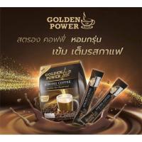 ราคา กาแฟ สตรองคอฟฟี่ ตราโกลเด้น เพาเวอร์ Golden Power Strong Coffee 3in1 30 ซอง (17584686577)