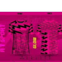 ราคา เสื้อสะท้อนแสง รุ่น GLOW เสื้อบอลเสื้อสีนีออน เรืองแสง (21987337162)