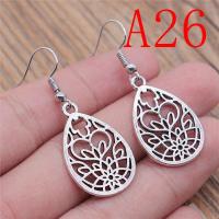 ราคา Geometric Water Drop Earrings Materials For You Jewelry Making Supplies (21190686760)