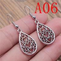 ราคา Geometric Water Drop Earrings Materials For You Jewelry Making Supplies (21190686740)