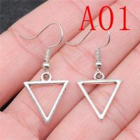 ราคา Geometric Water Drop Earrings Materials For You Jewelry Making Supplies (21190686735)