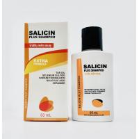 ราคา Salicin plus shampoo ซาลิซิน แชมพู 60ml รังแค หนังศีรษะมัน (22098474063)