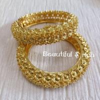 ราคา กำไลของเด็ก ราคาต่อ 1 วง เครื่องประดับชุดไทยของเด็ก กำไลข้อมือเด็ก กำไลสีทองสำหรับเด็กเล็ก รุ่นนี้สามารถปรับได้ใส่ได้ (21442453049)