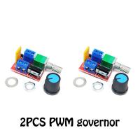 ราคา 2Pcs 5A DC 5V 35V Disesuaikan Tegangan Gubernur มอเตอร์ตัวควบคุมความเร็วสวิตซ์ PWM ไม่ติดตั้งมอเตอร์โมดูล Elektronik Peredupan มอเตอร์ (17472189721)