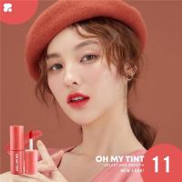 ราคา 2P ORIGINAL Oh My Tint Velvet and Smooth ลิปเนื้อละมุน ลิปเนื้อเวลเวท 2 2ml (21392005683)
