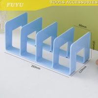 ราคา FUYU ที่ตั้งหนังสือ4ตารางชั้นหนังสือตั้งโต๊ะสำหรับตกแต่งชั้นหนังสือที่เก็บหนังสือที่วางหนังสือเครื่องเขียนในโรงเรียนสำนักงานอุปกรณ์จัดเก็บไฟล์ (21812537653)