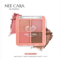ราคา N319 NEE CARA โฟว์เฉด อายแชโดว์ พาเลท มินิ (21442891006)