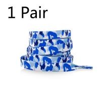 ราคา 1คู่ลวงตาเชือกผูกรองเท้ามัดย้อมรองเท้าผ้าใบเชือกผูกรองเท้า Tali Sepatu Ceper รองเท้าผ้าใบมีเชือกผูกเชือกรองเท้าแบบแบนไล่ระดับสี (20834503325)