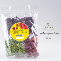 ราคา กระเจี๊ยบ พุทราจีน ใบเตย 100กรัม (22239504613)