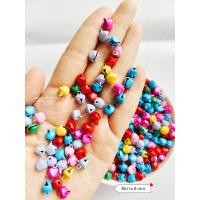 ราคา กระพรวน กระดิ่ง มีเสียง ขนาด8mm 10mm สีสด 100ชิ้น 300ชิ้น 500ชิ้น ทำพวงกุญแจ งานประดิษฐ์DIY (22107611470)