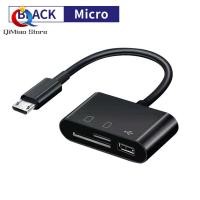 ราคา QiMiao Usb Type C Card Reader Data Transfer Adapter Micro Interface Android Phone Computer Multi function Otg sd tf Card U Disk Card Reader (21395749092)