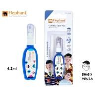 ราคา Elephant ปากกาลบคำผิด ตราช้าง X VIPUT S0375 ขนาด 4 2มล 7มล (22184424877)