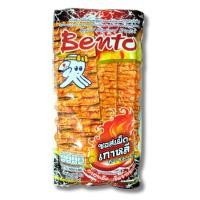 ราคา ขนม ปลาหมึก อบกรอบปรุงรส ตรา เบนโตะ Bento Squid Seafood Snack 18 g HALAL เบนโตะ ปลาหมึกอบทรงเครื่อง 18 ก (22084867150)