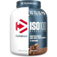 ราคา Dymatize ISO100 Hydrolyzed Protein Powder 100 Whey Isolate Protein 5 Lbs 71 Servings เวย์โปรตีนไอโซเลท Chocolate (19462444456)