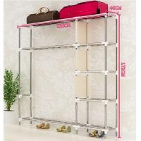 ราคา AKAW 3D ตู้เสื้อผ้าผ้า ตู้เสื้อผ้า ตู้เสื้อผ้าทนๆ 25mmท่อเหล็กตู้ผ้า ตู้เสื้อผ้า ตู้เสื้อผ้าซิป ชั้นใส่เสือผ้า สไตล์มินิมอลญี่ปุ่น Wardrobes (21511453103)