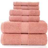 ราคา Luxury Bath Towel Set2 Large Bath Towels2 Hand Towels2 Washcloths Hotel Quality Soft Cotton Highly Absorbent Bath Towel (17692868884)