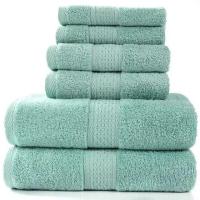 ราคา Luxury Bath Towel Set2 Large Bath Towels2 Hand Towels2 Washcloths Hotel Quality Soft Cotton Highly Absorbent Bath Towel (17692868890)