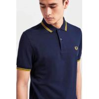 ราคา FRED PERRY Yingmaisui Perry เสื้อยืดปกแขนสั้นเข้ารูปสำหรับผู้ชายสีขาวตัวอย่างคลาสสิคยาวถึงก้นเสื้อโปโลของแท้ใหม่2024อังกฤษ (22037133277)