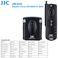 ราคา JJC ชัตเตอร์ไร้สายความถี่วิทยุ RF JM II ซีรีส์เข้ากันได้กับ Canon Sony Nikon Fujifilm Panasonic Leica Olympus Pentax Samsung กล้อง Contax อุปกรณ์เสริม (21322883664)