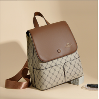 ราคา กระเป๋าเป้ผู้หญิง สะพายหลัง จิงโจ้หนังพีวีซีกันน้ำ New s j bag รหัส1243 (21133413763)