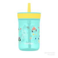 ราคา NEW Contigo Leighton Kids Tumbler with Straw ขนาด 14oz แก้วน้ำดื่มเด็ก Contigo แบบหลอดดูด (20665474781)