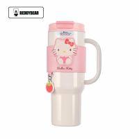 ราคา แก้วเครื่องเขียนหมี Sanrio แก้วเก็บความร้อนลายหมาลอเรลแก้วหลอดดูดน้ำความจุใหญ่แก้วดื่มคู่พกพาสะดวกใช้ในรถ (21517457890)